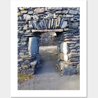 Stone Doorway Posters and Art